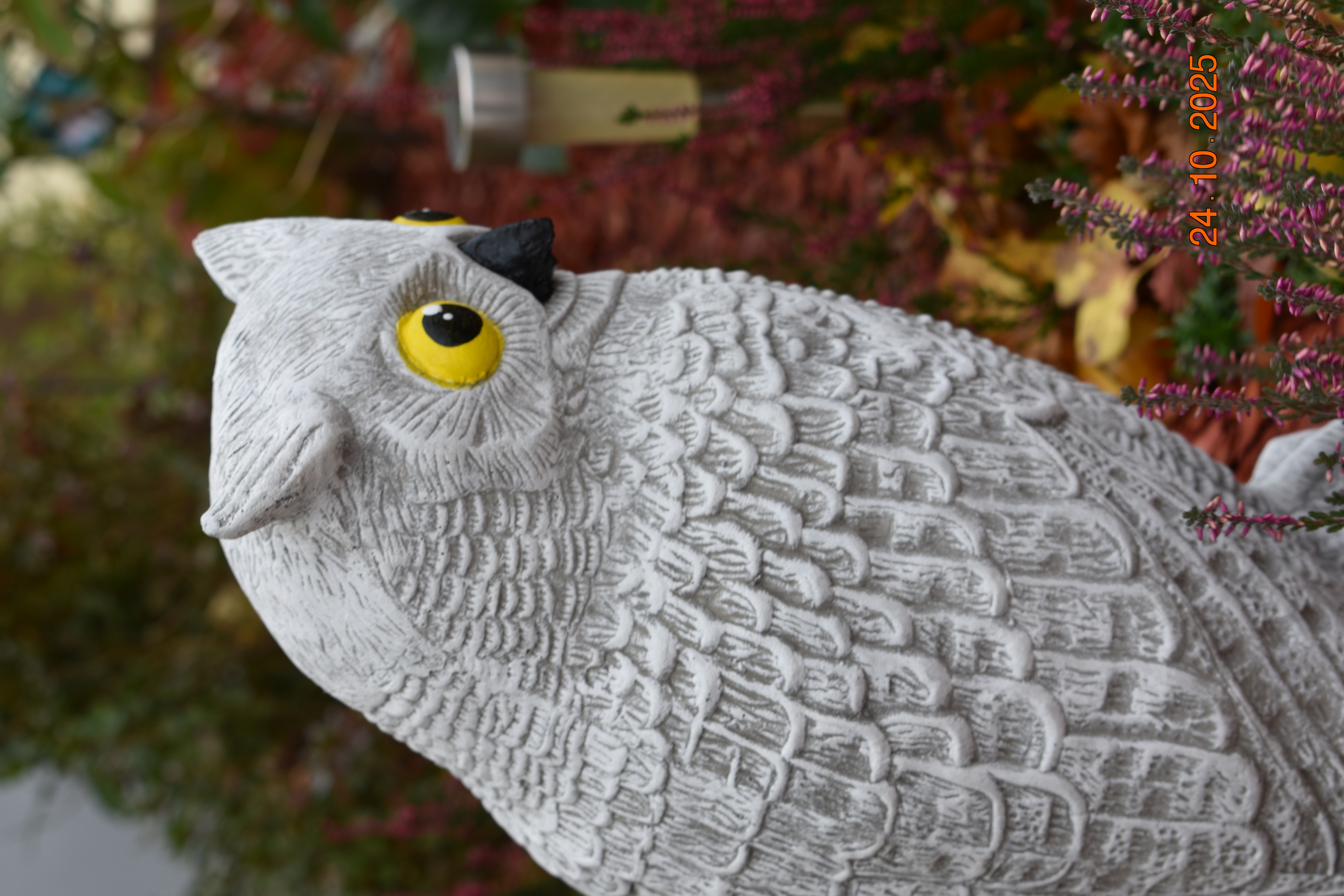 XXL Uhu mit gelben Augen "Bubo"