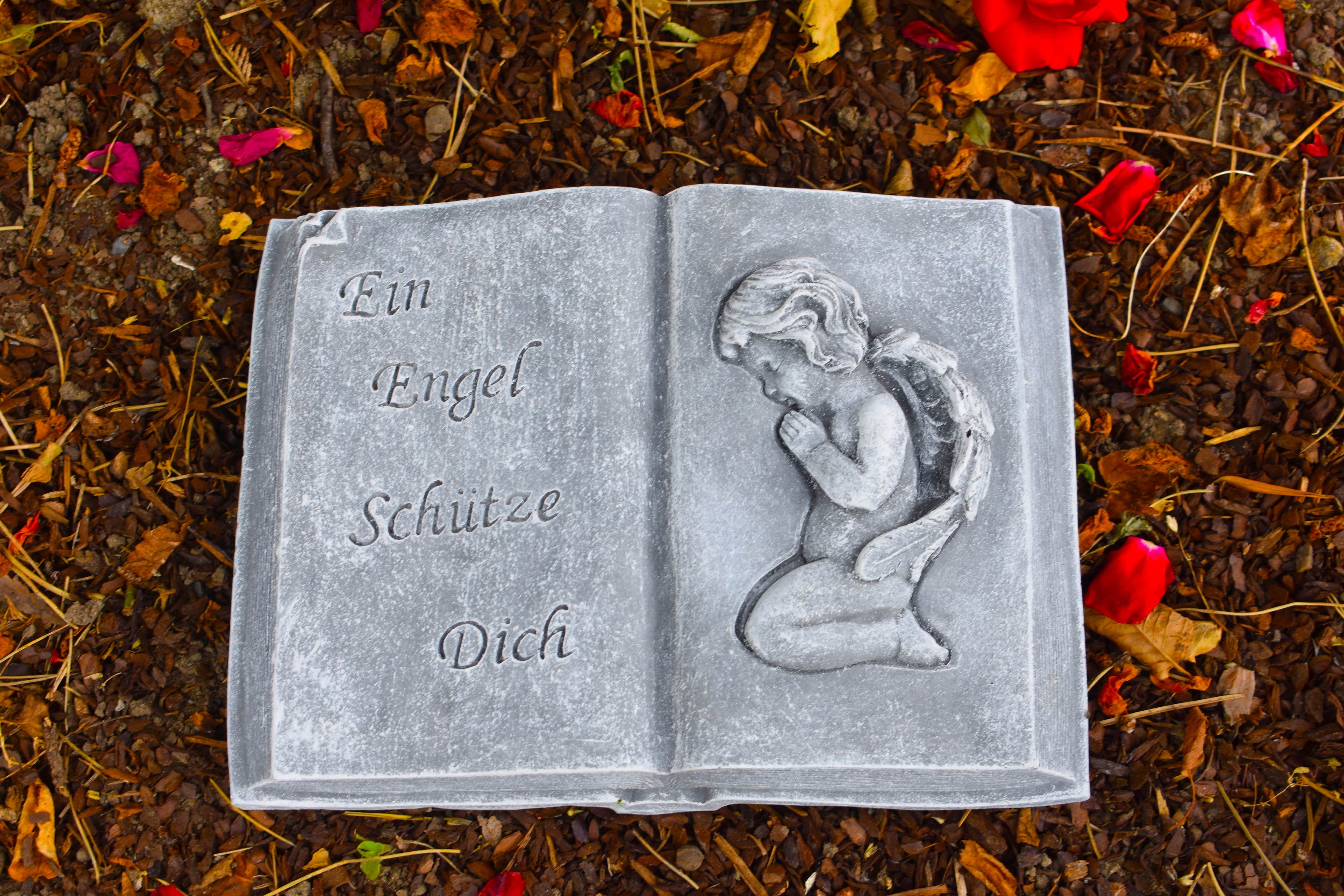 Grabschmuck Buch "Ein Engel schütze dich"